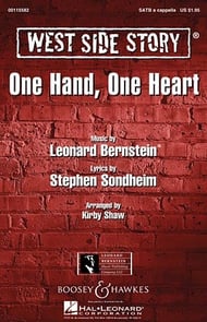 One Hand, One Heart SSAA choral sheet music cover